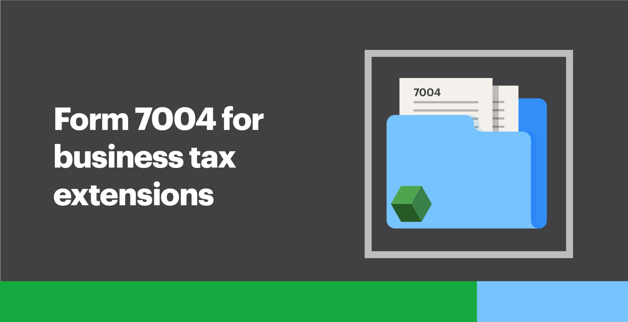 Form 7004 Block Advisors